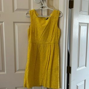 Yellow J. Crew Dress.